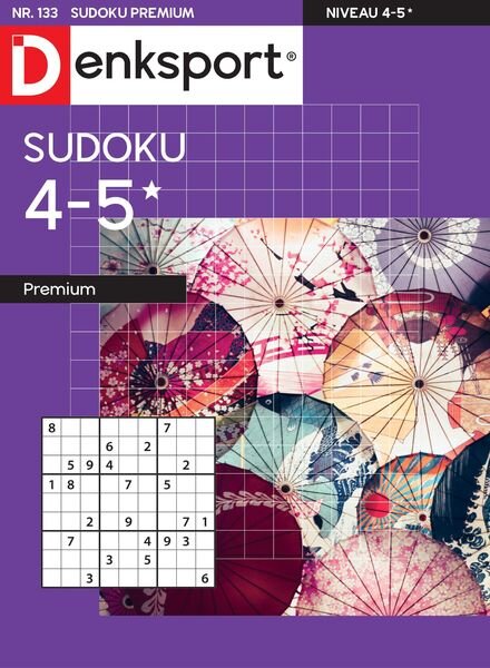 Denksport Sudoku 4-5 premium – 2022-05-12 Cover