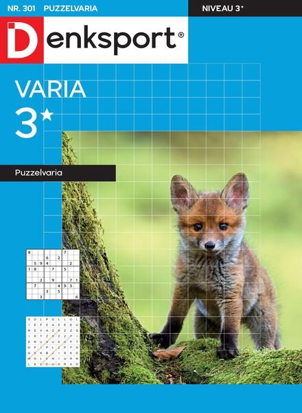 Denksport Varia 3 Puzzelvaria – 2022-05-12 Cover