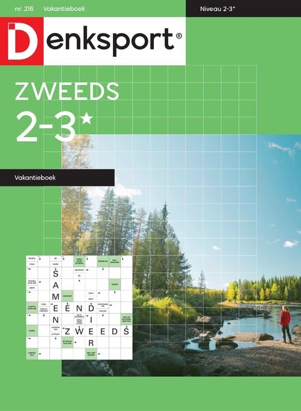 Denksport Zweeds 2-3 vakantieboek – 05 mei 2022 Cover