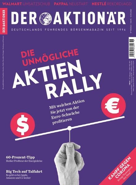 Der Aktionar – 06 Mai 2022 Cover