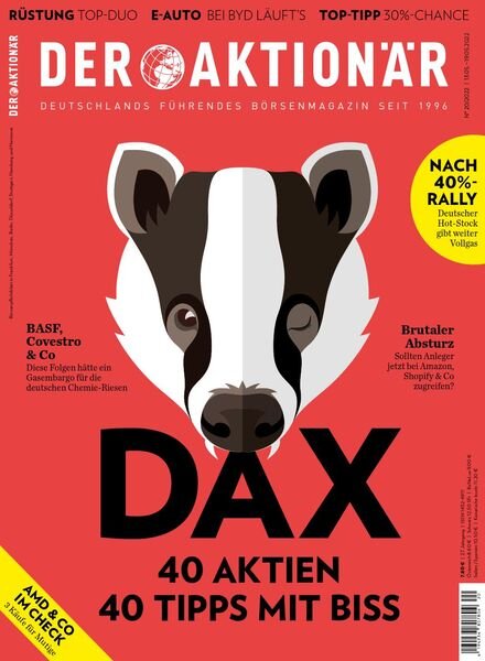 Der Aktionar – 13 Mai 2022 Cover