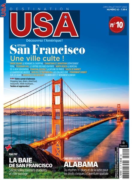 Destination USA – Juin-Aout 2022 Cover