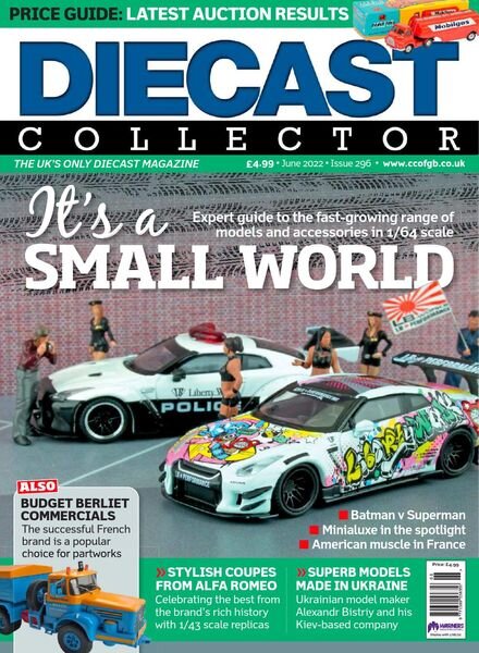 Diecast Collector – June 2022 Cover