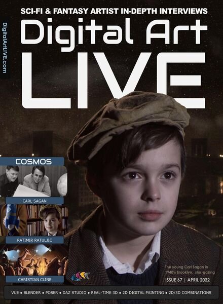 Digital Art Live – Issue 67 April 2022 Cover