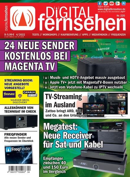 Digital Fernsehen – Mai 2022 Cover