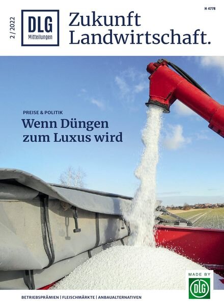 DLG Mitteilungen – Januar 2022 Cover
