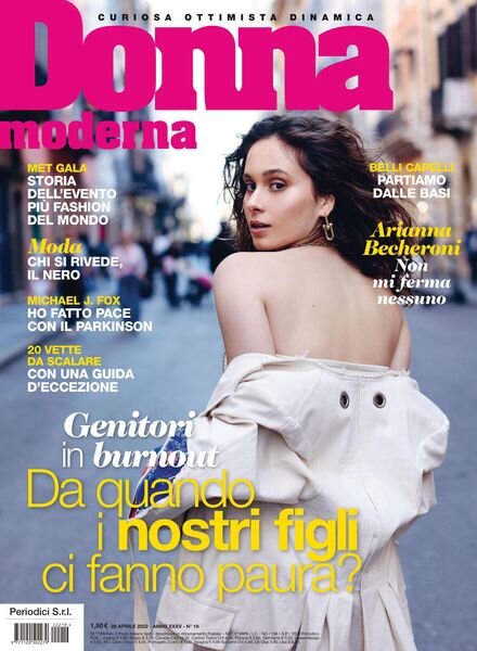 Donna Moderna – 28 aprile 2022 Cover