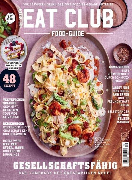 Eat Club – Food Guide – Mai 2022 Cover