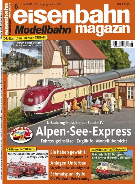 Eisenbahn Magazin – Juni 2022 Cover