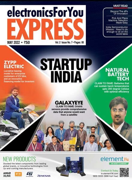 Electronics For You Express – May 2022 Cover