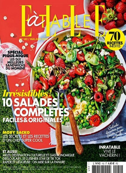 Elle a Table – mai 2022 Cover