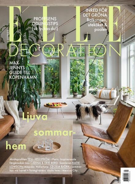 Elle Decoration Sweden – maj 2022 Cover