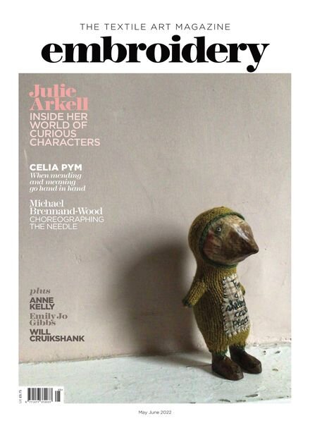 Embroidery Magazine – May 2022 Cover