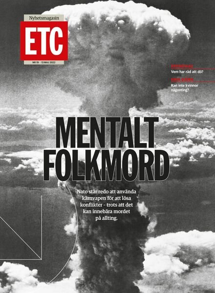 ETC – 13 maj 2022 Cover