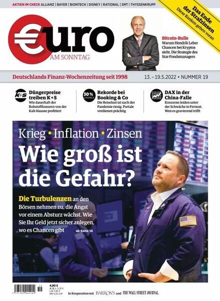 Euro am Sonntag – 13 Mai 2022 Cover