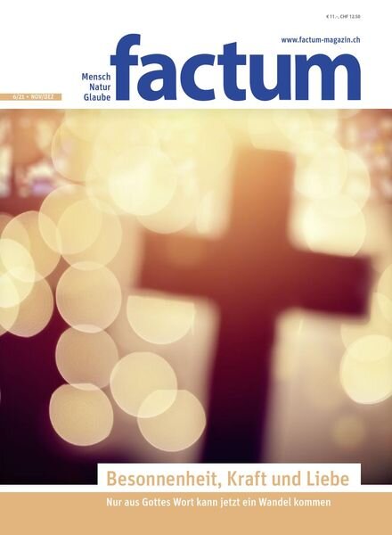 Factum Magazin – Oktober 2021 Cover