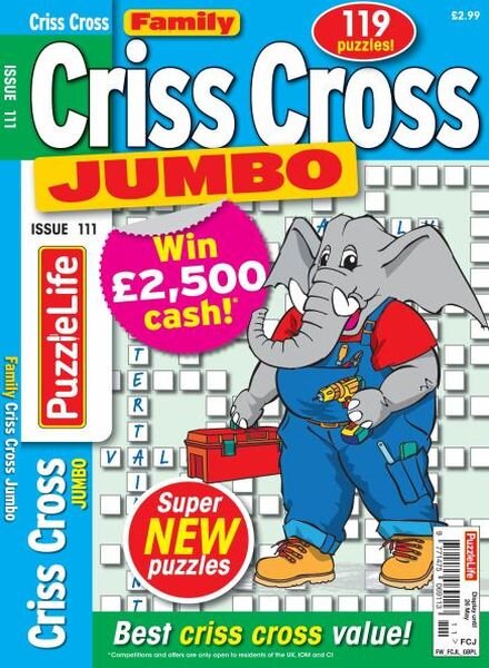 Family Criss Cross Jumbo – April 2022 Cover
