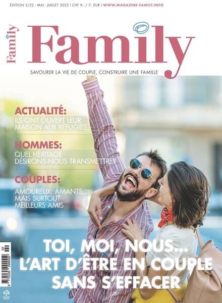 Family – Mai-Juillet 2022 Cover