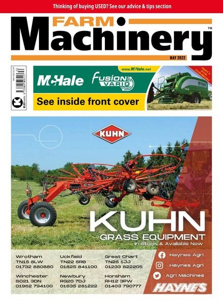 Farm Machinery – May 2022 Cover