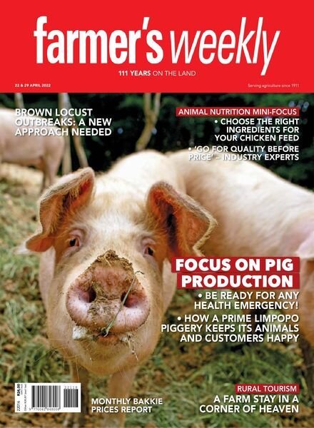Farmer’s Weekly – 22 April 2022 Cover