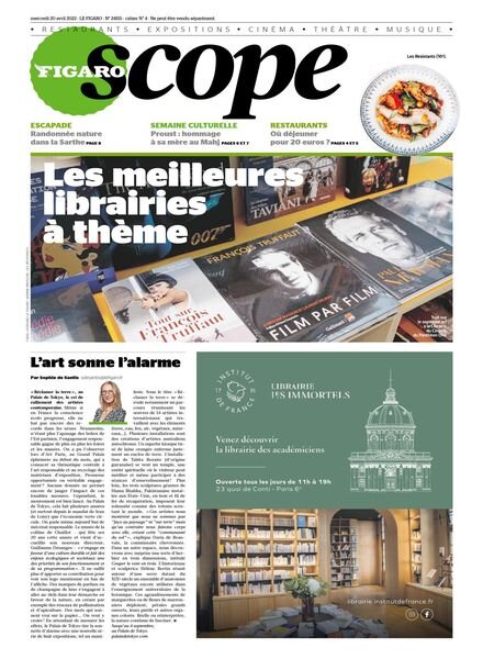 Figaro Scope – 20 Avril 2022 Cover