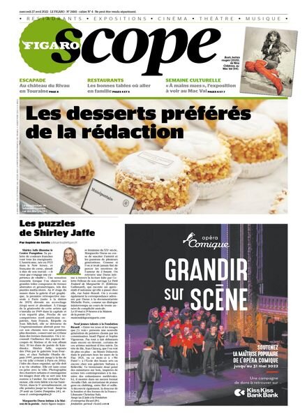 Figaro Scope – 27 Avril 2022 Cover