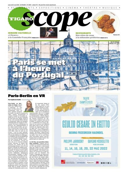 Figaro Scope – 4 Mai 2022 Cover