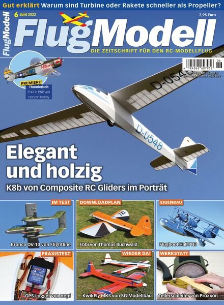 FlugModell – Juni 2022 Cover