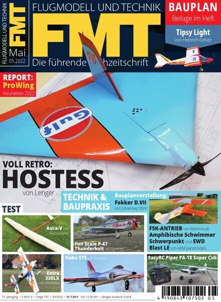 FMT Flugmodell und Technik – April 2022 Cover