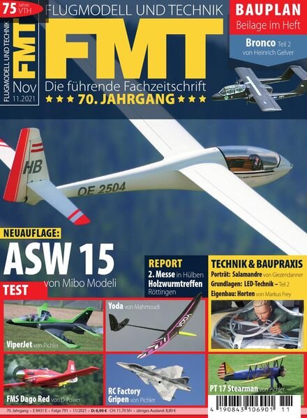 FMT Flugmodell und Technik – Oktober 2021 Cover