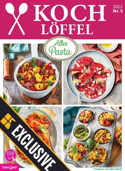 FOODkiss Liebes Land KOCHLoFFEL – 07 Mai 2022 Cover