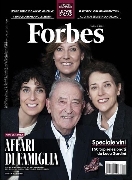 Forbes Italia – Maggio 2022 Cover