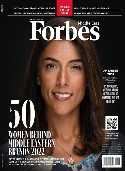 Forbes Middle East English – May 2022 Cover