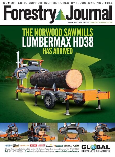 Forestry Journal – May 2022 Cover