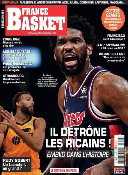 France Basket – Mai-Juillet 2022 Cover