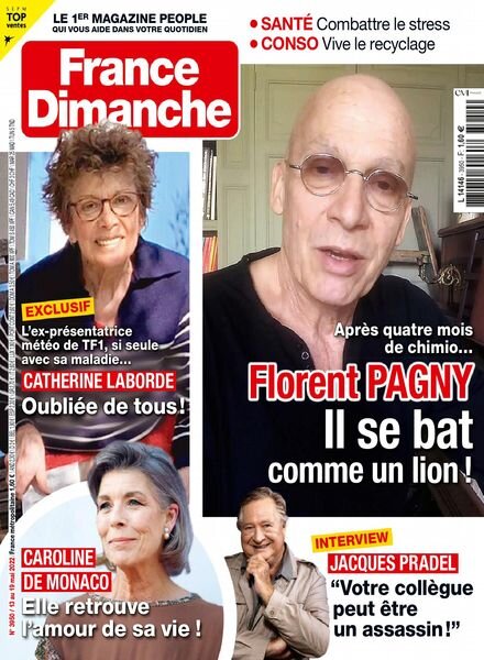 France Dimanche – 13 mai 2022 Cover