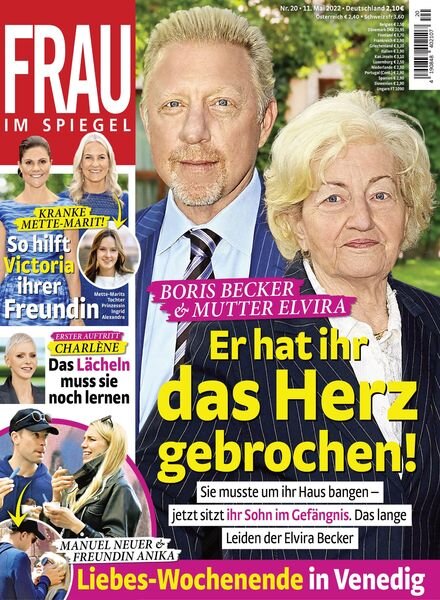 Frau im Spiegel – 11 Mai 2022 Cover