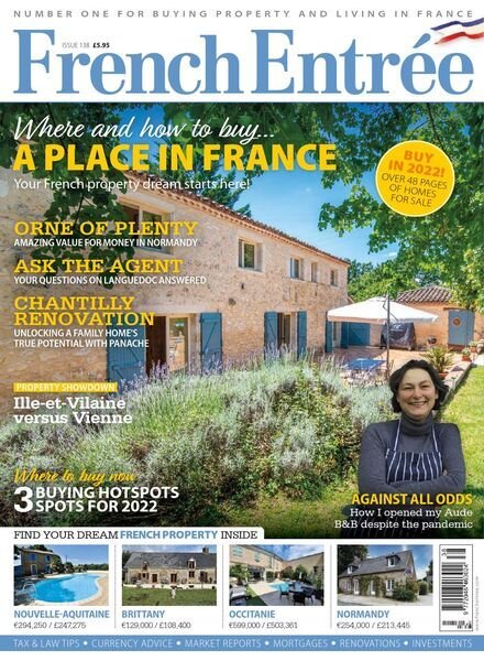 FrenchEntree – Issue 138 – March 2022 Cover