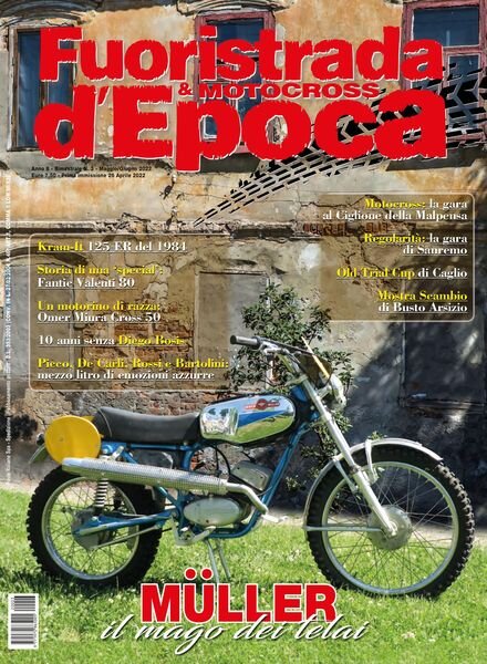 Fuoristrada & Motocross d’Epoca – maggio 2022 Cover