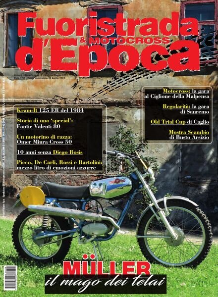 Fuoristrada & Motocross d’Epoca – Maggio-Giugno 2022 Cover
