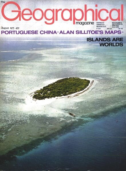 Geographical – August 1975 Cover