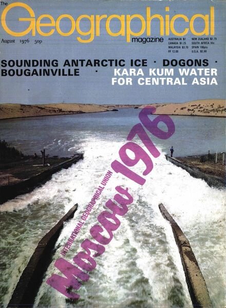 Geographical – August 1976 Cover