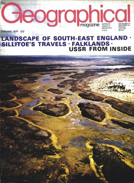 Geographical – February 1976 Cover