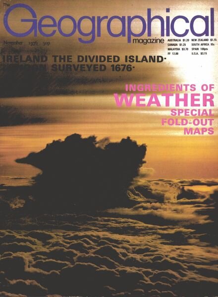 Geographical – November 1976 Cover