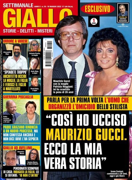 Giallo – 18 Maggio 2022 Cover
