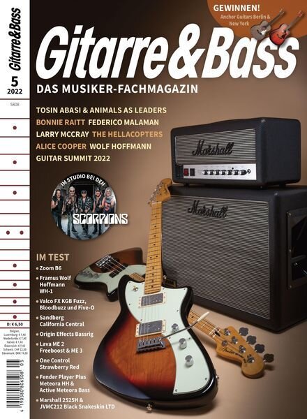 Gitarre & Bass – Mai 2022 Cover