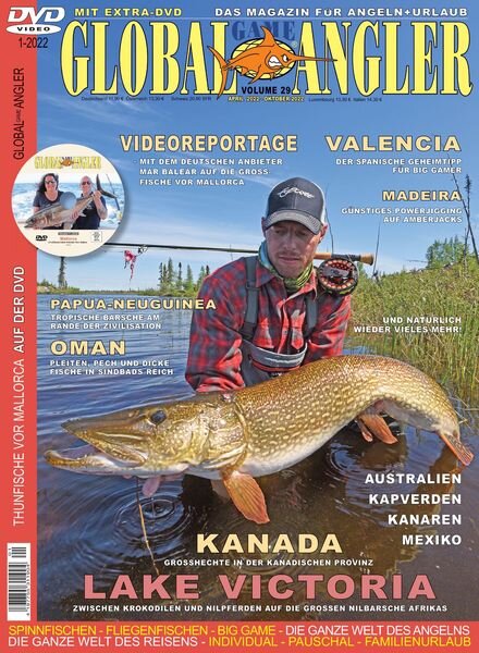 Global Game Angler – April 2022 Cover