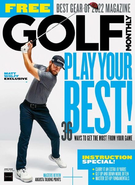 Golf Monthly UK – June 2022 Cover