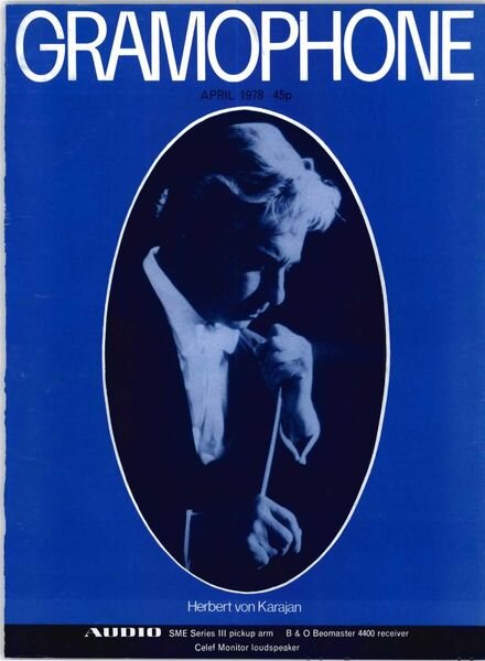 Gramophone – April 1978 Cover