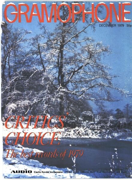 Gramophone – December 1979 Cover